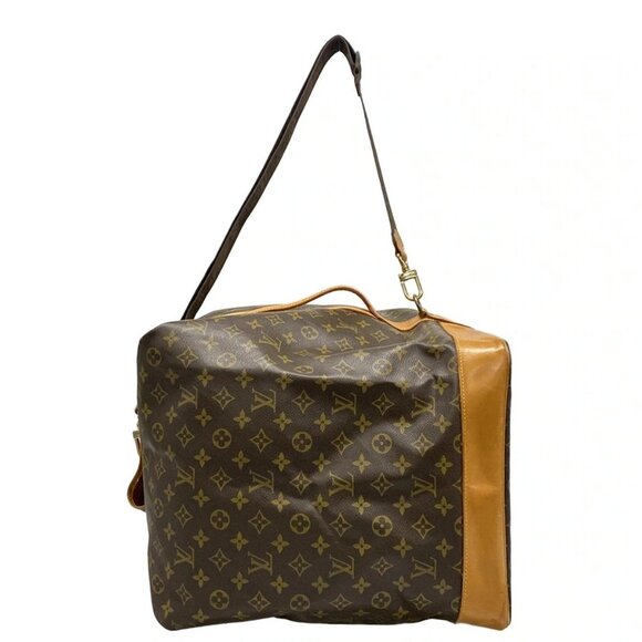 Auth LOUIS VUITTON Sac Marine Bandouliere PM M41240 Monogram NO0990 Shoulder Bag - Picture 1 of 16